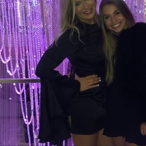 Nasty Gal flare sleeve dress